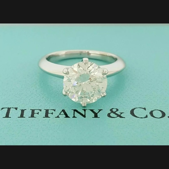 Tiffany Co Diamond Engagement Ring - Picture 6 of 9
